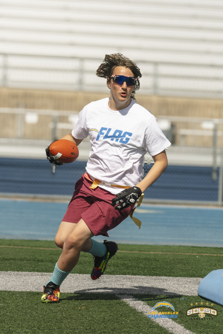 Chargers Host 2nd Annual Flag Kickoff!