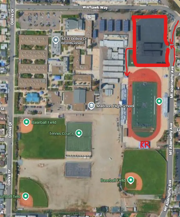 Parking Update: Madison HS 4/18