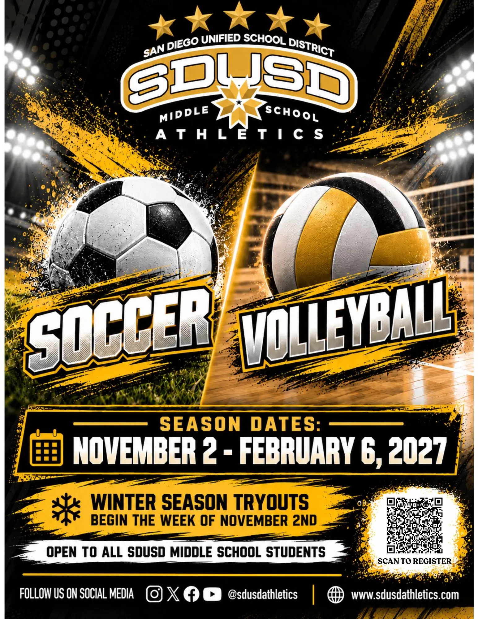 MSA WINTER REGISTRATION OPEN