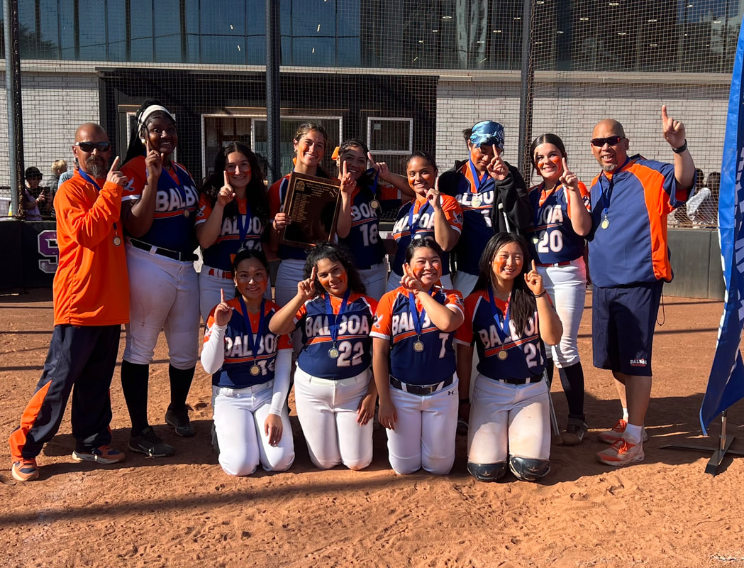 Congratulations to the Balboa Buccaneers on their ​Softball Championship!!!