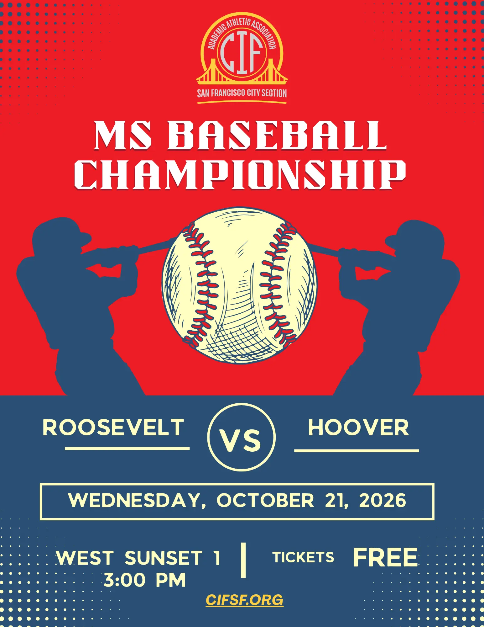 MS Baseball Championship Program