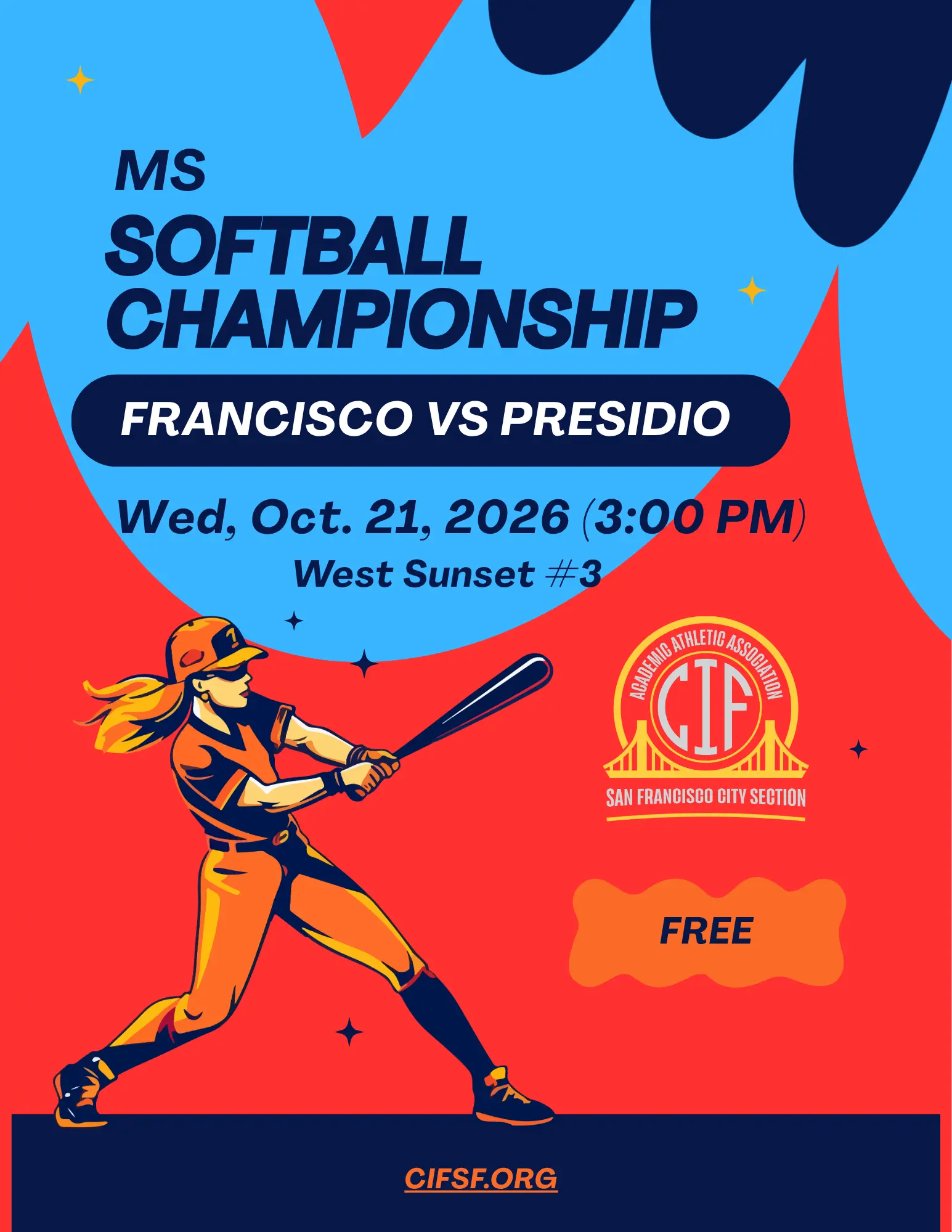 MS Softball Championship Program